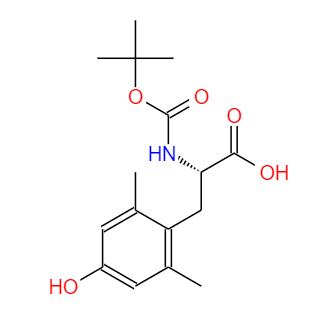CAS：99953-00-1，中文名稱：(S)-2-(N-BOC-氨基)-3-(4-羥基-2,6-二甲基苯基)丙酸 