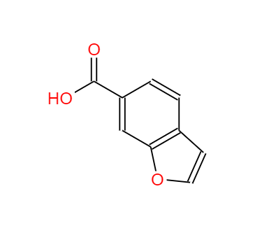  CAS：77095-51-3，中文名稱：苯并呋喃-6-羧酸 ，英文名稱：benzofuran-6-carboxylic acid