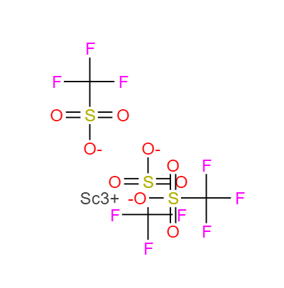  CAS：144026-79-9，中文名稱：三氟甲磺酸鈧， 英文名稱：Scandium(III) trifluoromethanesulfonate