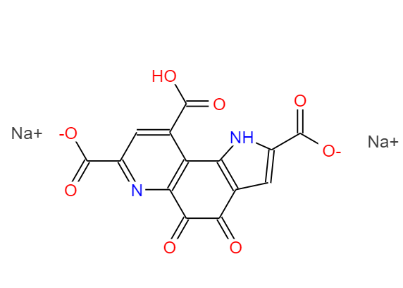  CAS：122628-50-6，中文名稱：吡咯喹啉醌二鈉鹽 ，英文名稱：Pyrroloquinoline Quinone Disodium Salt