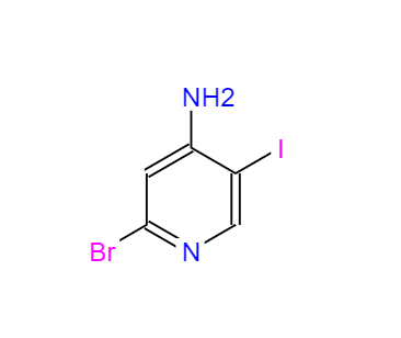  CAS：1300750-78-0，中文名稱：2-溴-5-碘-4-氨基吡啶 ，英文名稱：2-bromo-5-iodopyridin-4-amine