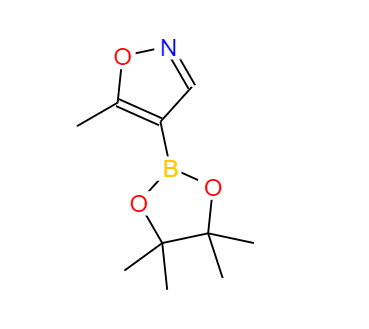  CAS：1346808-41-0，中文名稱：5-甲基異噁唑-4-硼酸頻哪醇酯， 英文名稱：5-Methylisoxazole-4-boronicAcidPinacolEster