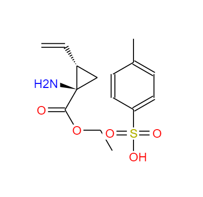 CAS：1159609-95-6，中文名稱：(1R,2S)-1-氨基-2-乙烯基-環(huán)丙烷羧酸乙酯 4-甲基苯磺酸鹽