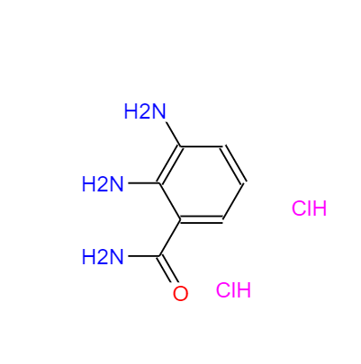 CAS：266993-72-0，中文名稱：2,3-二氨基苯甲酰胺二鹽酸鹽 ，英文名稱：2,3-DIAMINOBENZAMIDE DIHYDROCHLORIDE 