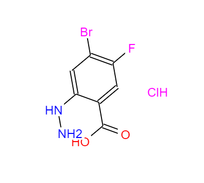 CAS：1643156-18-6，中文名稱：4-溴-5-氟-2-肼基苯甲酸鹽酸鹽