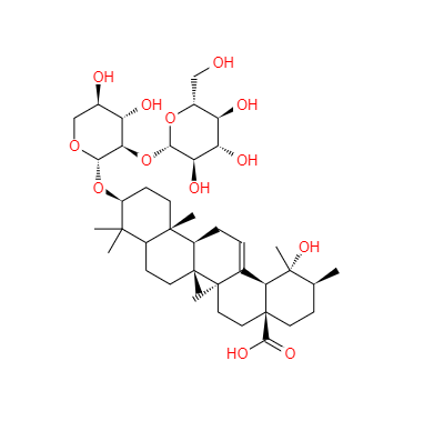 CAS：109008-27-7，中文名稱：毛冬青皂苷B1 ，英文名稱：ilexsaponin B1 