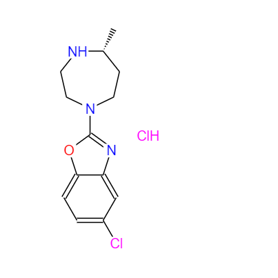 CAS：1266664-66-7，中文名稱：5-氯-2-((R)-5-甲基-[1,4]二氮雜環(huán)庚-1-基)苯并惡唑鹽酸鹽