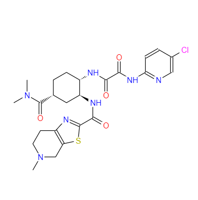  CAS：1255529-28-2，中文名稱：依度沙班雜質(zhì)T， 英文名稱：Edoxaban Impurity T