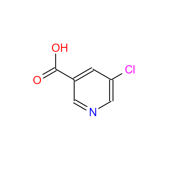 CAS： 22620-27-5，中文名稱： 5-氯煙酸 ，英文名稱：5-Chloronicotinic acid 
