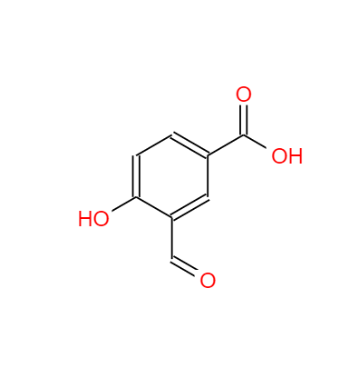 CAS：584-87-2,中文名稱：3-甲?；?4-羥基苯甲酸 ,英文名稱：3-Formyl-4-hydroxybenzoicacid 