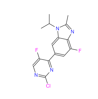 CAS：1231930-42-9，-(2-氯-5-氟-嘧啶-4-基)-4-氟-1-異丙基-2-甲基-1H-苯并咪唑 