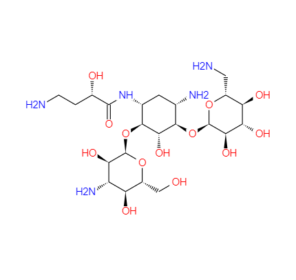 CAS： 37517-28-5， 阿米卡星 