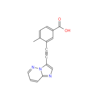 CAS：1300690-48-5，3-(2-咪唑[1,2-B]吡嗪-3-基乙炔基)-4-甲基苯甲酸 