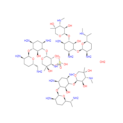 CAS： 1405-41-0， 硫酸慶大霉素 