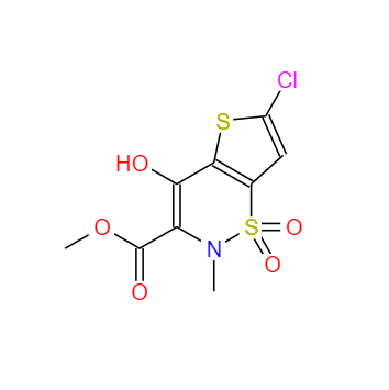CAS：70415-50-8,，6-氯-4-羥基-2-甲基-2-甲基-2H-噻吩并[2,3-e][1,2]噻嗪-3-羧酸甲酯1,1-二氧化物 