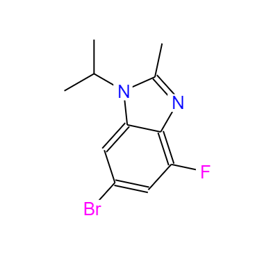 CAS：1231930-33-8，6-溴-4-氟-1-異丙基-2-甲基-1H-苯并[D]咪唑 