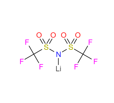 CAS： 90076-65-6，雙三氟甲基磺酰亞胺鋰 