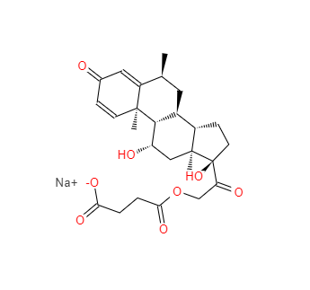 CAS：2375-03-3，甲基潑尼松龍琥珀酸鈉
