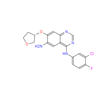 CAS：314771-76-1，N4-(3-氯-4-氟苯基)-7-[[(3S)-四氫-3-呋喃基]氧基]-4,6-喹唑啉二胺