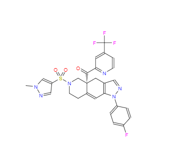 CAS：1496510-51-0，Relacorilant