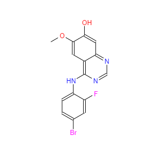 CAS：196603-96-0，4-(4-溴-2-氟苯胺基)-7-羥基-6-甲氧基喹唑啉 
