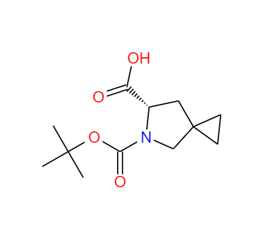 CAS：1129634-44-1，，(S)-5-(叔丁氧羰基)-5-氮雜螺[2.4]庚烷-6-羧酸 