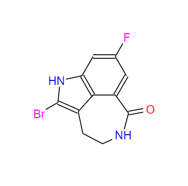CAS：283173-80-8，2-溴-8-氟-4,5-二氫-1H-氮雜并[5,4,3-cd]吲哚-6(3H)-酮