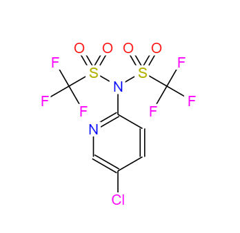 CAS：145100-51-2，N-(5-氯-2-吡啶基)雙(三氟甲烷磺酰亞胺) 