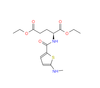 CAS：112889-02-8，N-(5-甲氨基-2-噻吩甲酰基)-l-谷氨酸二乙酯
