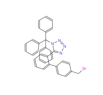 CAS：124750-51-2，N-(三苯基甲基)-5-(4'-溴甲基聯(lián)苯-2-基)四氮唑 