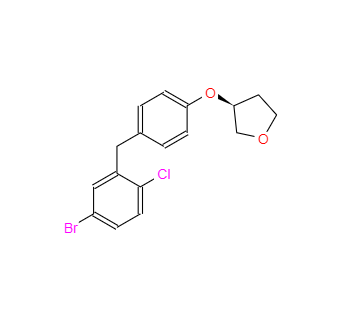 CAS：915095-89-5，(S)-3-(4-(5-溴-2-氯芐基)苯氧基)四氫呋喃 