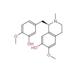 CAS：3968-19-2，(R)-牛心果堿