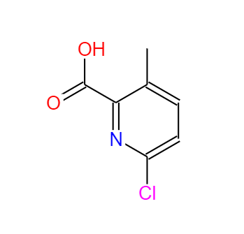 CAS：1201924-32-4，6-氯-3-甲基吡啶-2-甲酸