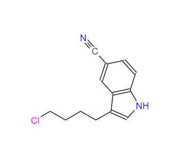CAS：143612-79-7，3-(4-氯代丁基)-5-氰基吲哚 