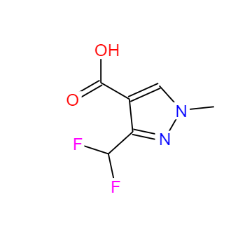 CAS：176969-34-9，3 - (二氟甲基)- 1 -甲基- 1H-吡唑-4 - 羧酸