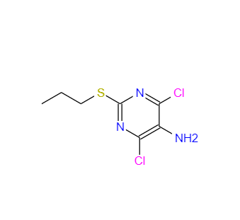 CAS：145783-15-9，4,6-二氯 -2-(丙硫基)-5-氨基嘧啶