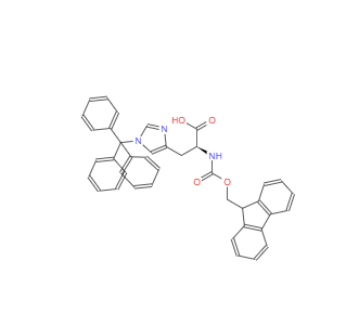 CAS： 109425-51-6， N-(9-芴甲氧羰基)-N'-三苯甲基-L-組氨酸