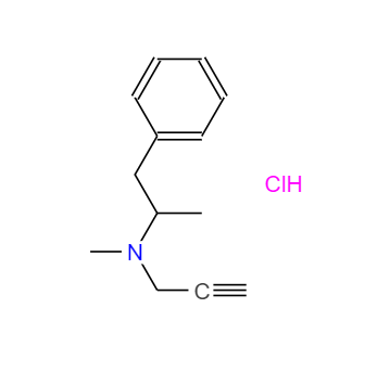 CAS：14611-52-0，鹽酸司來吉蘭