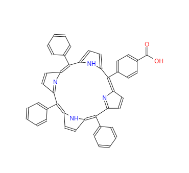 CAS：95051-10-8，5-(4-羧苯基)-10,15,2-三苯基卟啉