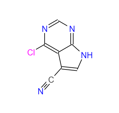 CAS：24391-41-1，4-氯-7H-吡咯[2,3-D]嘧啶-5-甲腈 