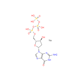 CAS： 93919-41-6， 2'-脫氧鳥苷-5'-三磷酸三鈉鹽