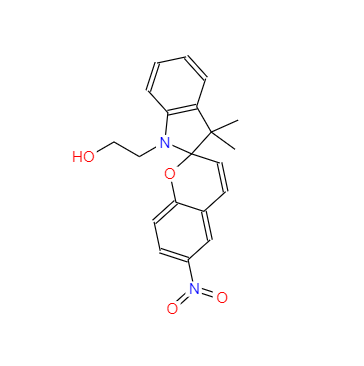 CAS：16111-07-2，1-(2-羥乙基)-3,3-二甲基吲哚啉-6'-硝基苯并螺吡喃
