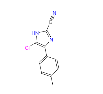 CAS：120118-14-1，5-氯-4-(對(duì)甲苯基)-1H-咪唑-2-腈