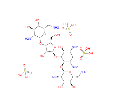 CAS：25389-98-4，新霉素 B 硫酸鹽