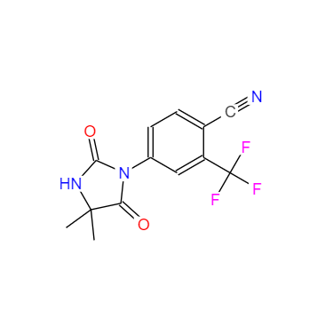 CAS：143782-20-1，4-(4,4-二甲基-2,5-二氧代咪唑啉-1-基)-2-三氟甲基苯甲腈