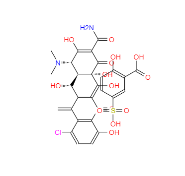 CAS：73816-42-9，甲氯環(huán)素磺基水楊酸鹽 