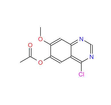 CAS：230955-75-6，6-乙酰氧基-4-氯-7-甲氧基喹唑啉 