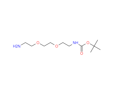 CAS：153086-78-3，2-(2-(2-氨基乙氧基)乙氧基)乙基氨基甲酸叔丁酯 