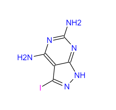 CAS：398117-44-7，1H-Pyrazolo[3,4-d]pyrimidine-4,6-diamine, 3-iodo