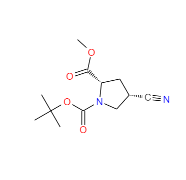 CAS：487048-28-2，順式-N-BOC-4-氰基-L-脯氨酸甲酯